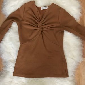 Pixie Market Twist Front Sweater